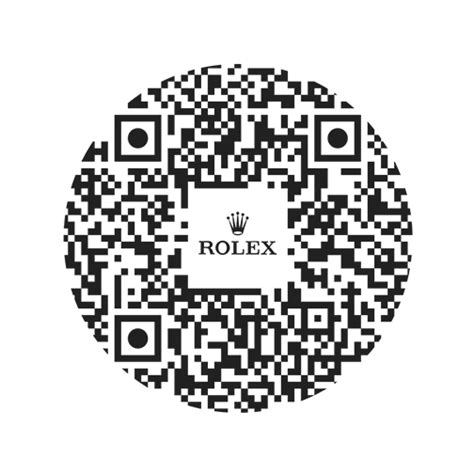 rolex qr code